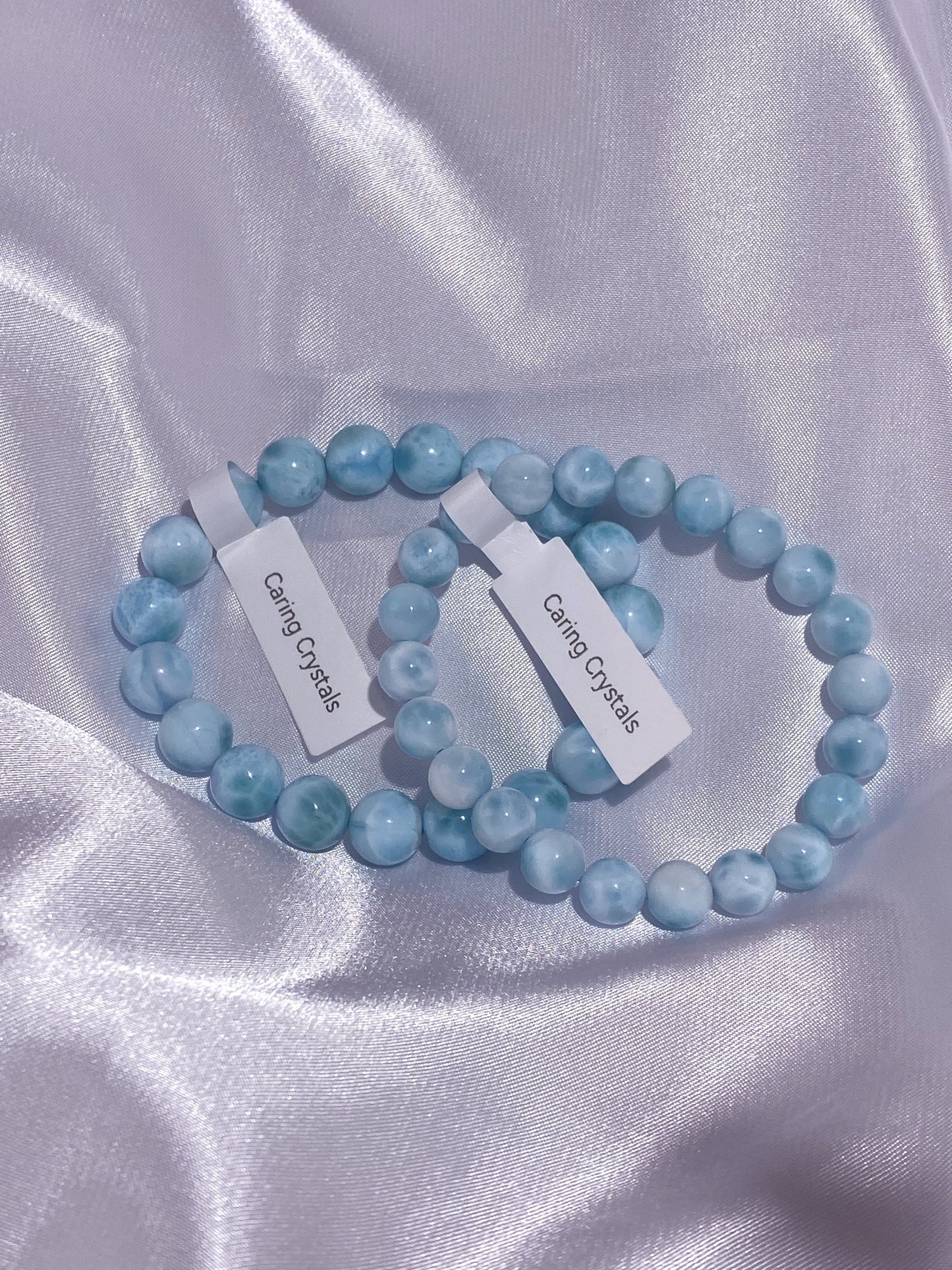 High Quality Larimar Bracelet (Rare)