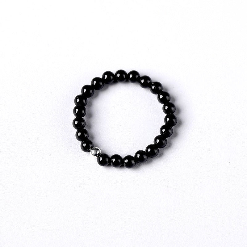 Care Ring Black Tourmaline