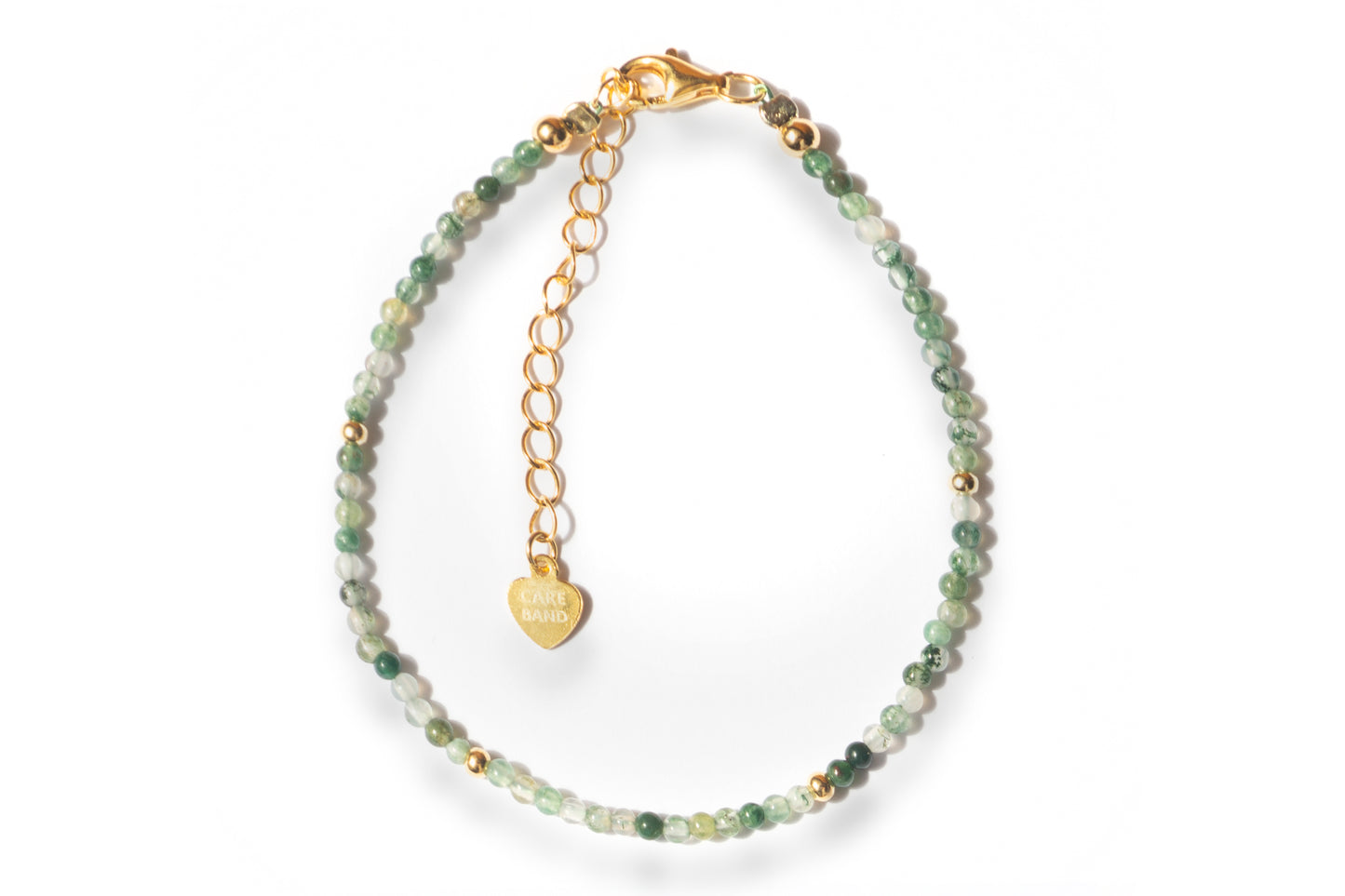 Care Band Moss Agate Bracelet