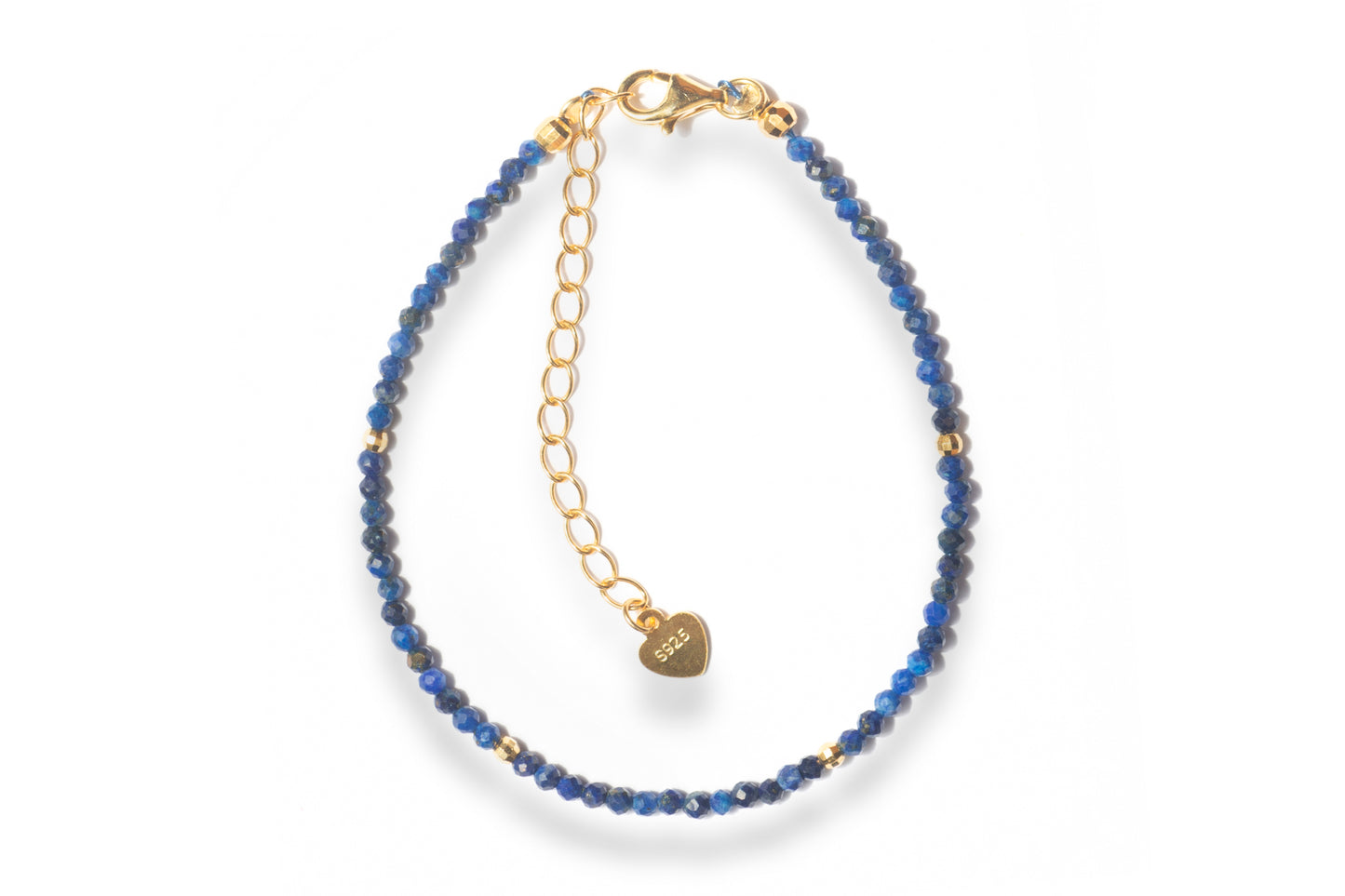 Care Band Lapis Lazuli Faceted Bracelet