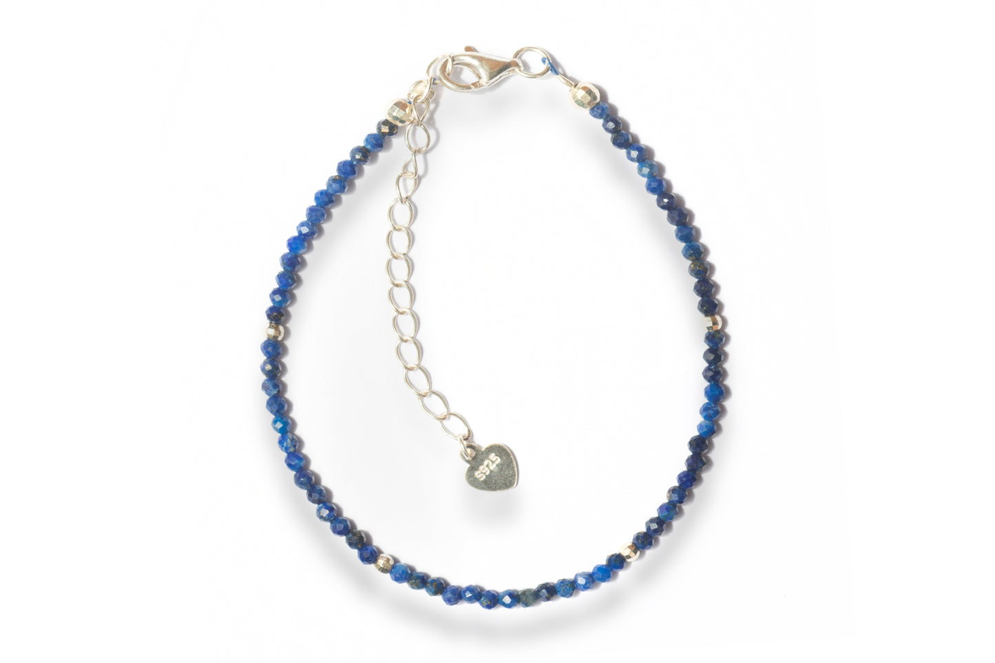 Care Band Lapis Lazuli Faceted Bracelet