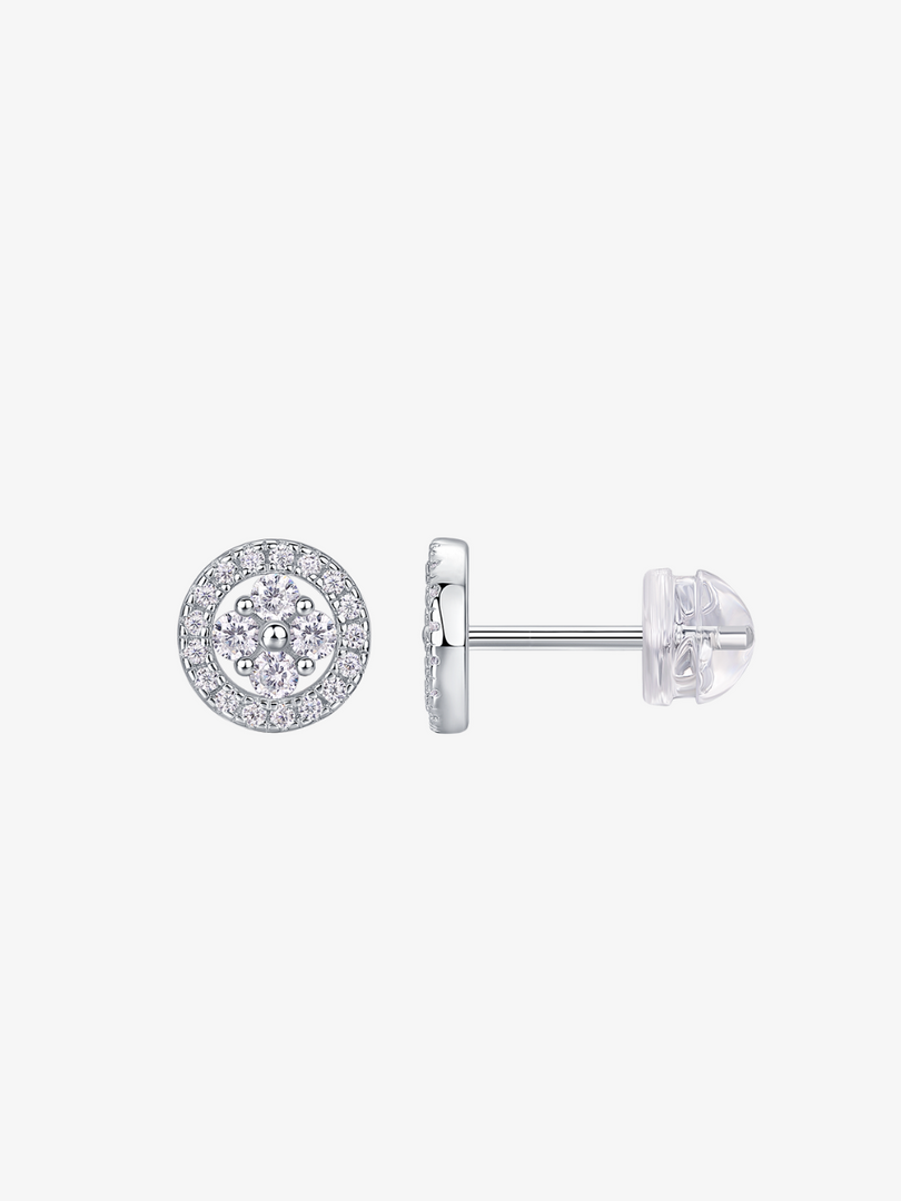 Clover Halo Ear Stud