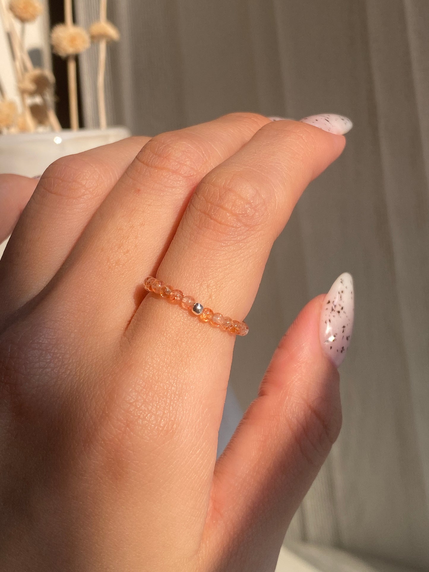 Care Ring Confetti Sunstone