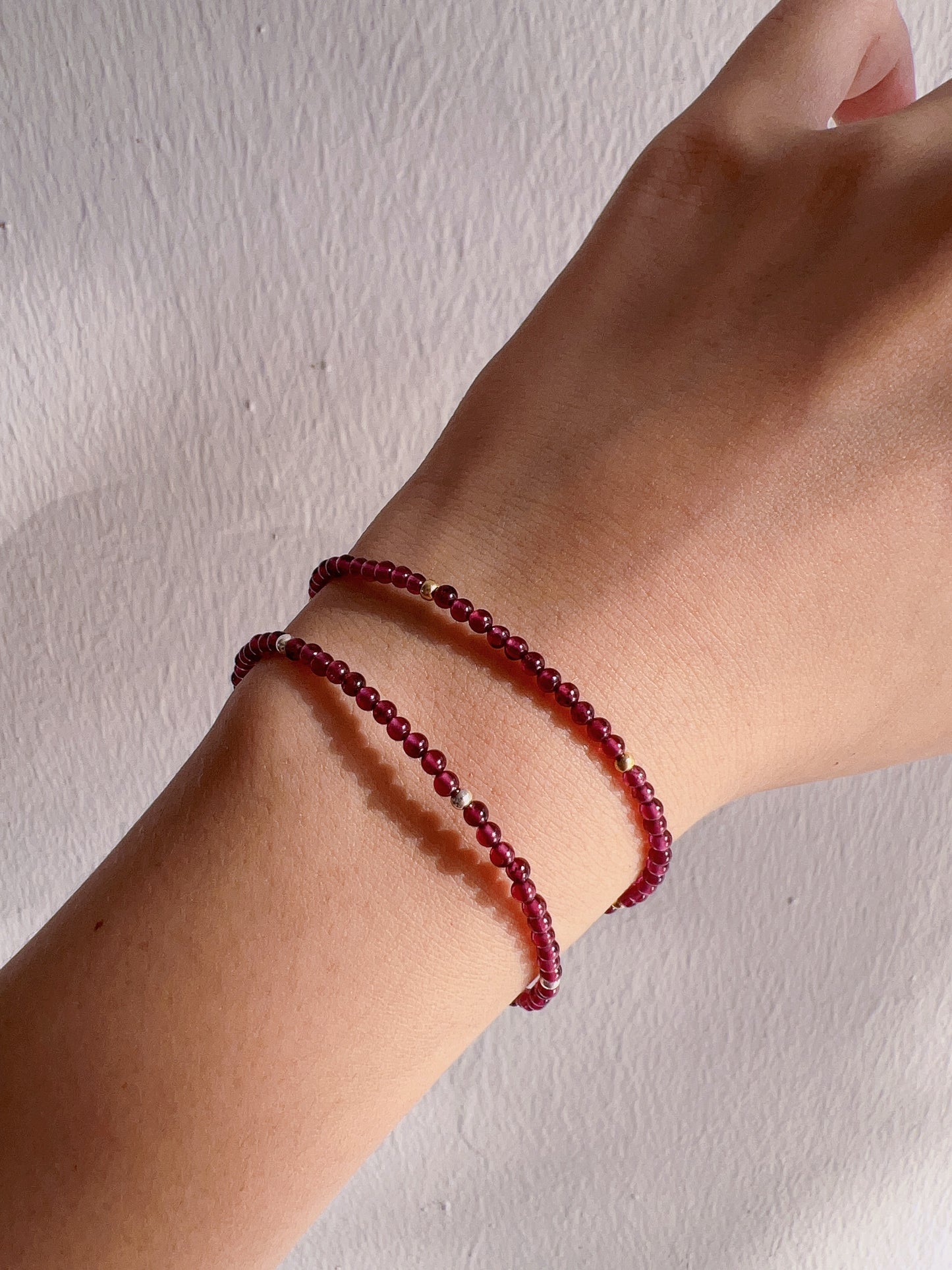 Care Band Garnet Bracelet