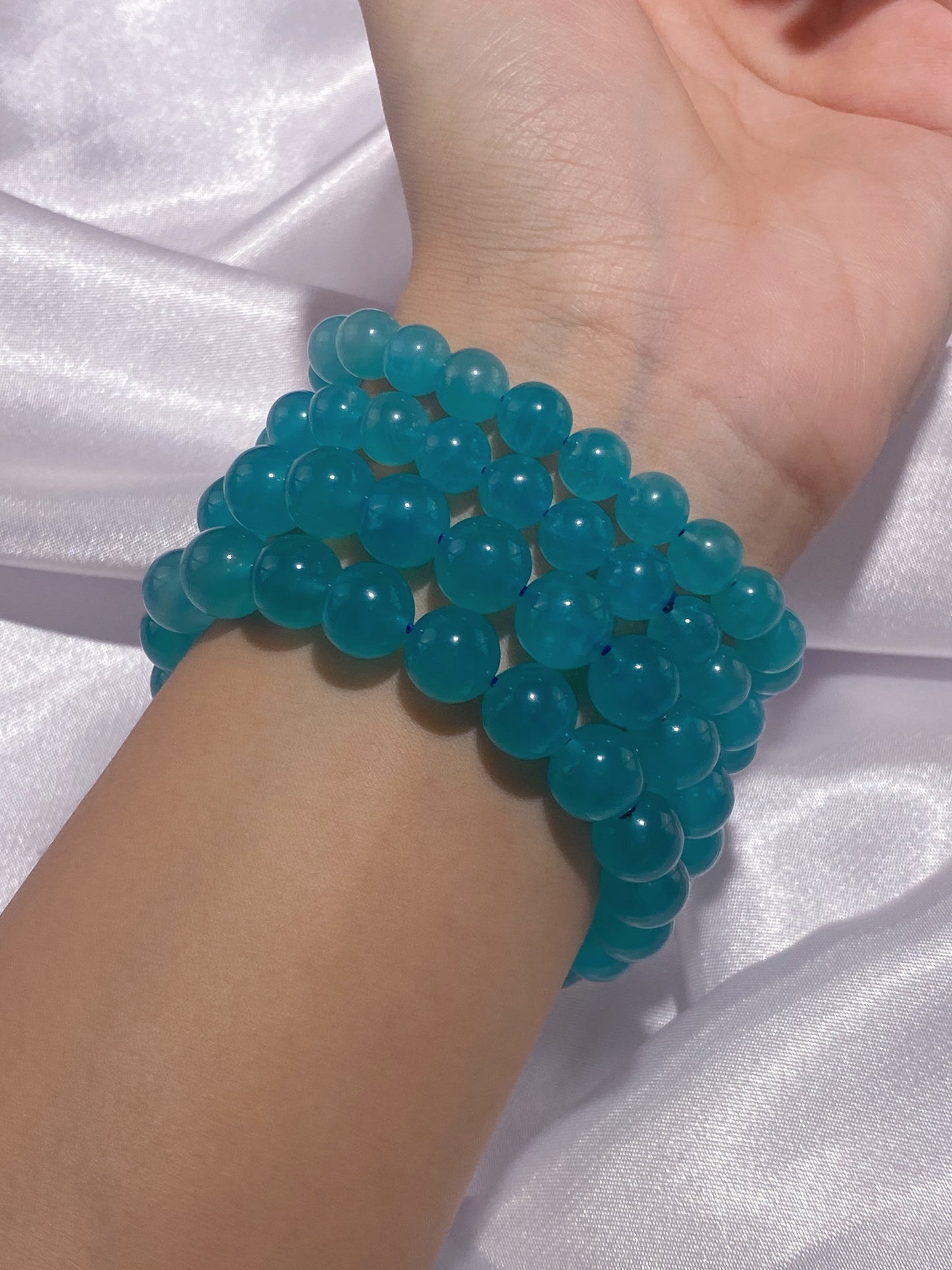 High Quality Icy Amazonite Bracelet