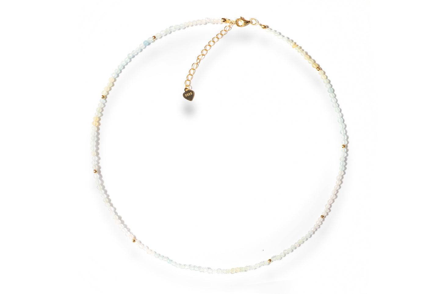 Care Band Morganite Faceted Necklace