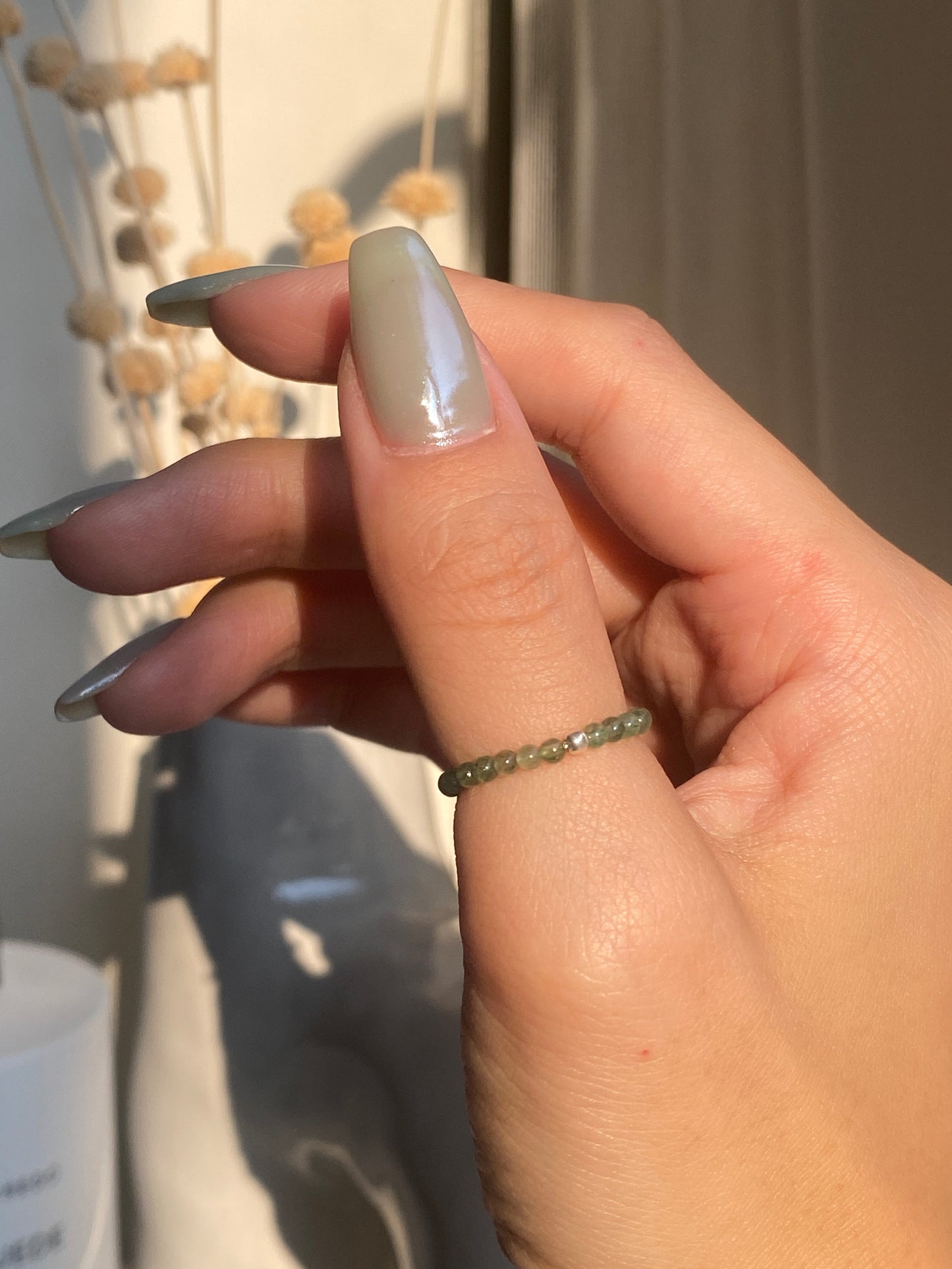 Care Ring Green Aventurine