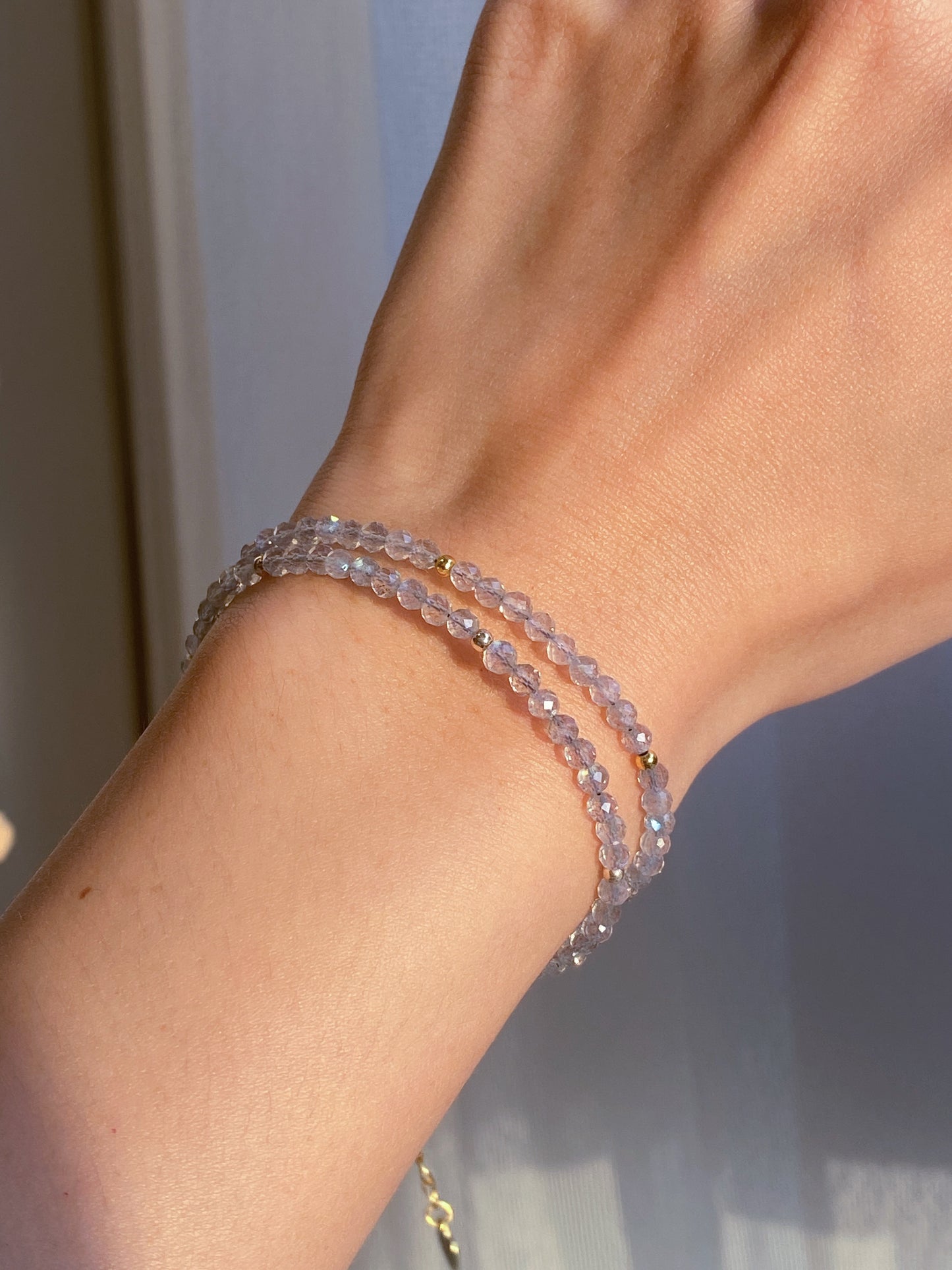 Care Band Labradorite Faceted Bracelet
