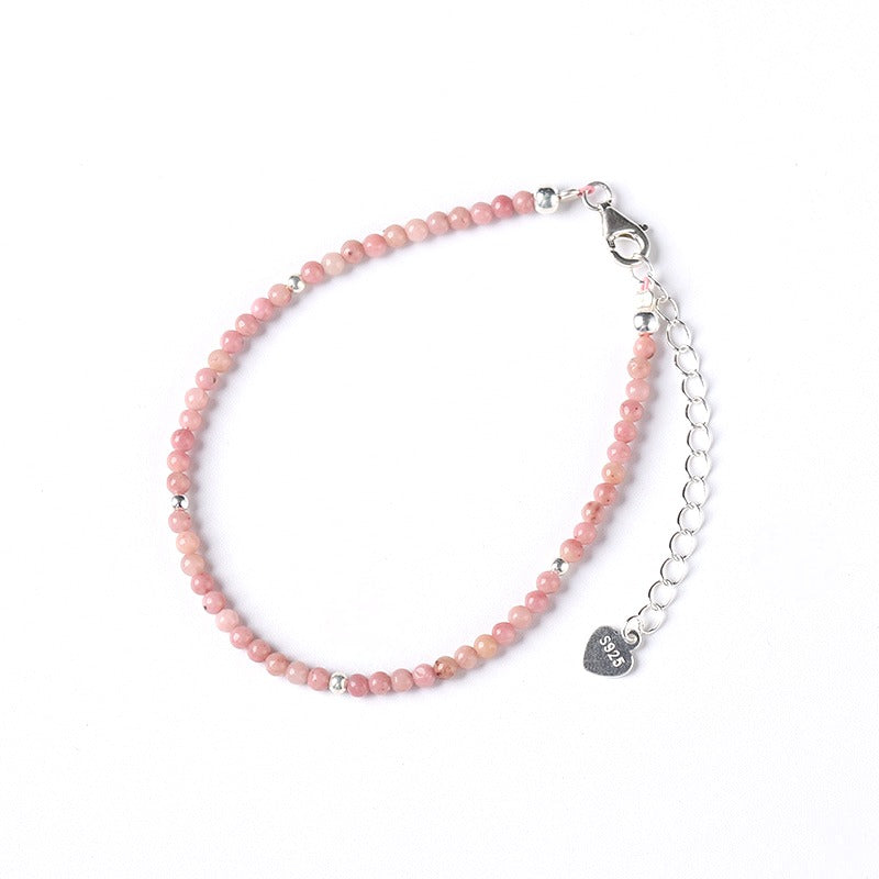 Care Band Pink Petrified Wood Bracelet