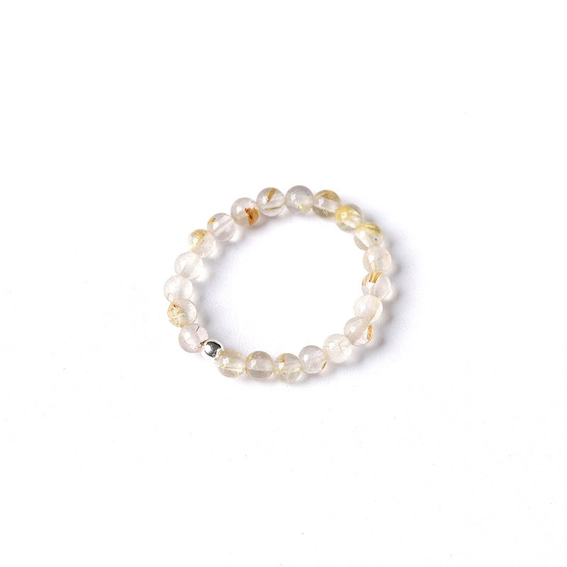 Care Ring Gold Rutile