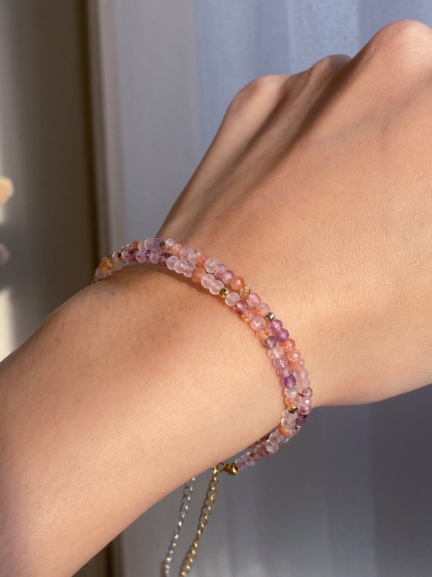 Care Band Super Seven Abacus Bracelet
