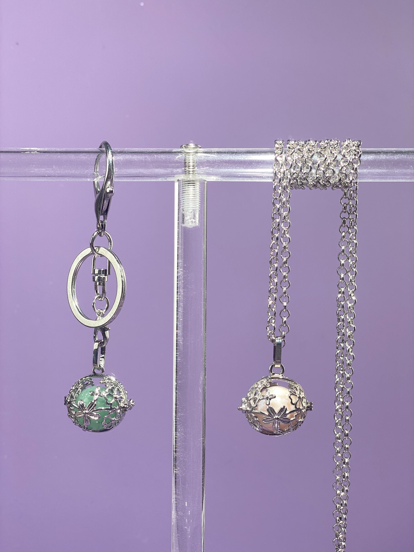 Clofleur Locket Bag Charm and Necklace