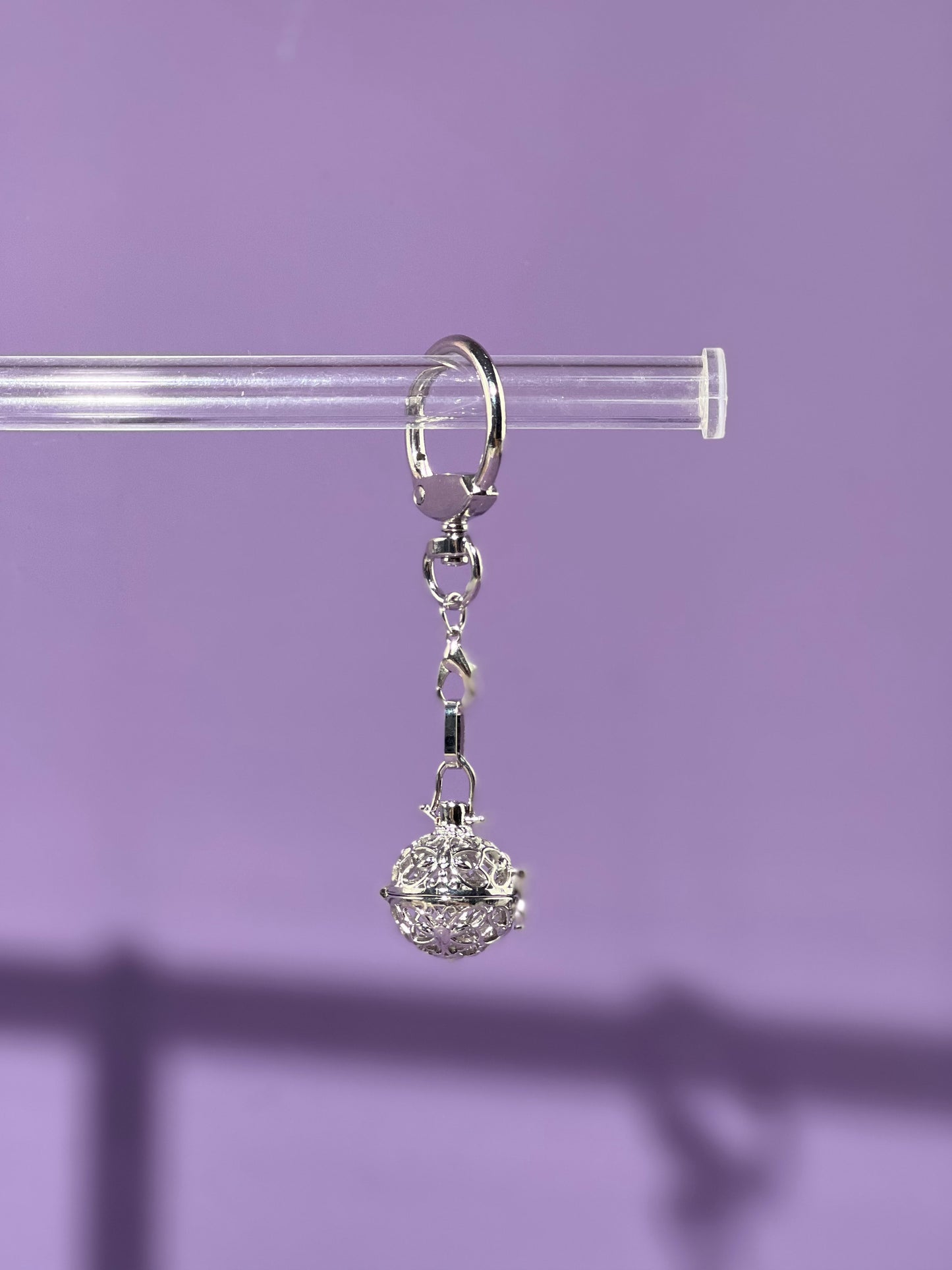 Butterfly Locket Bag Charm and Necklace