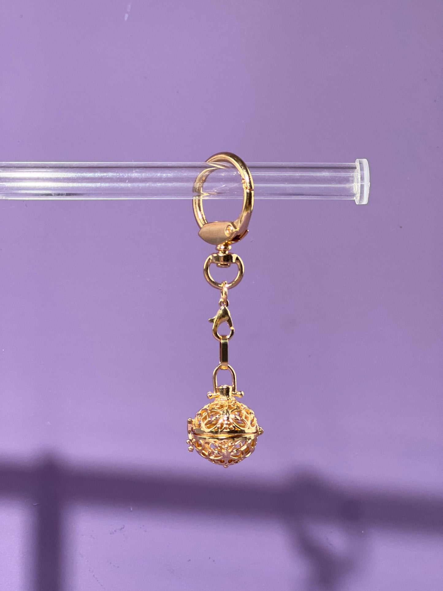 Butterfly Locket Bag Charm and Necklace