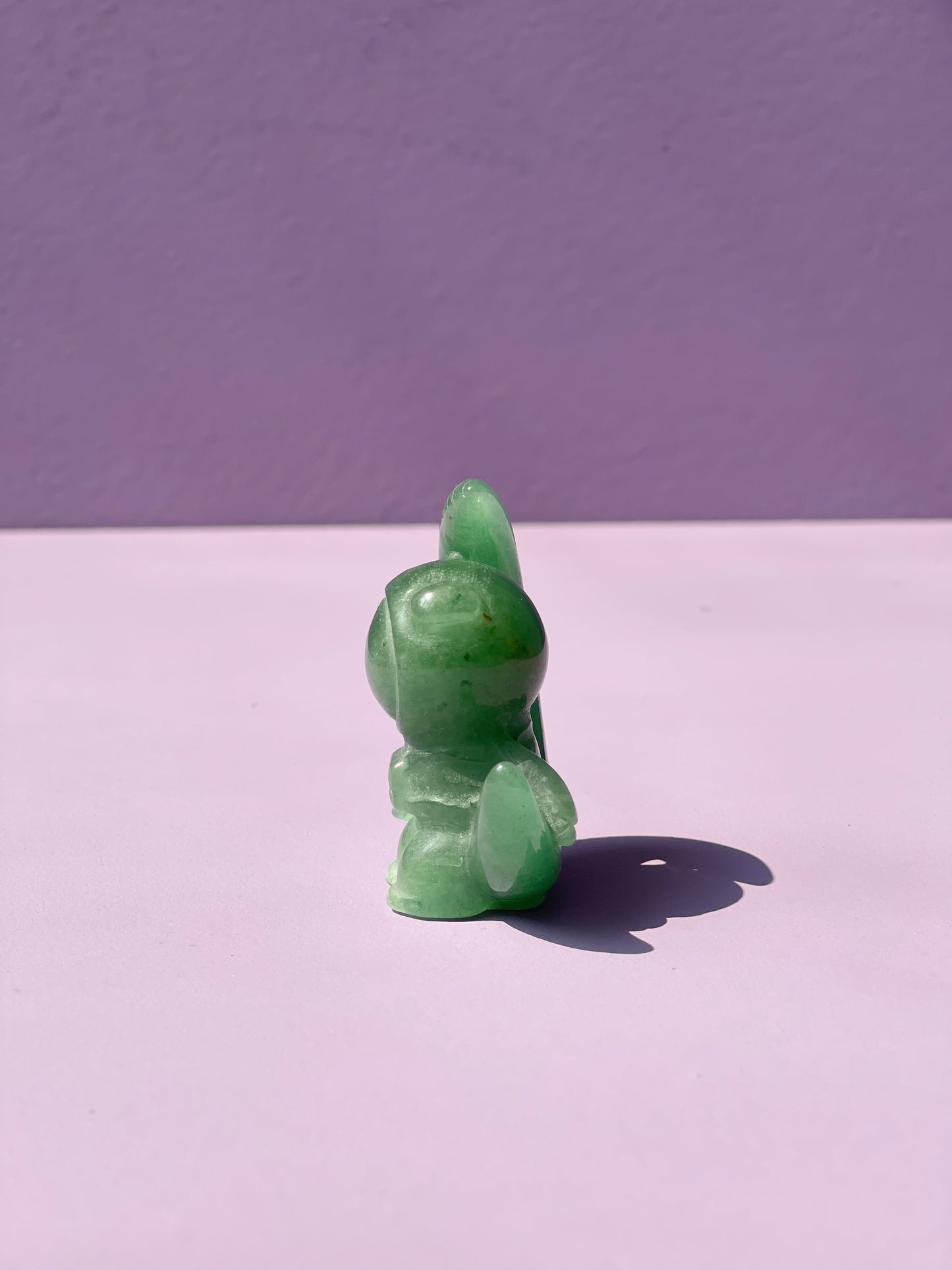 Green Aventurine Clover Bear-stronaut