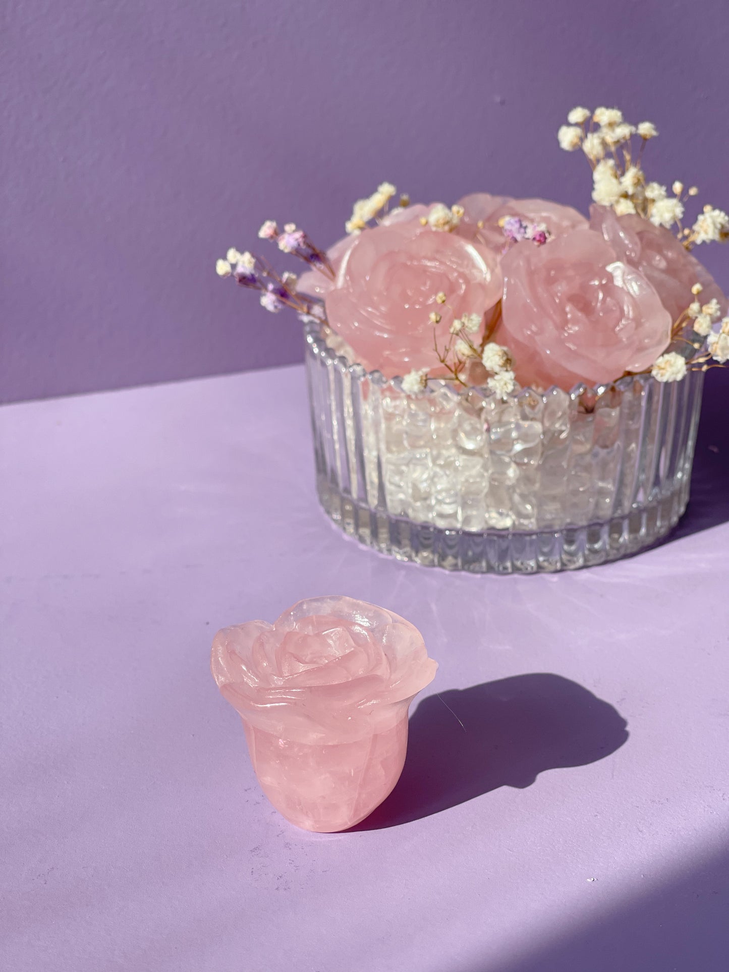 Rose Quartz Rose