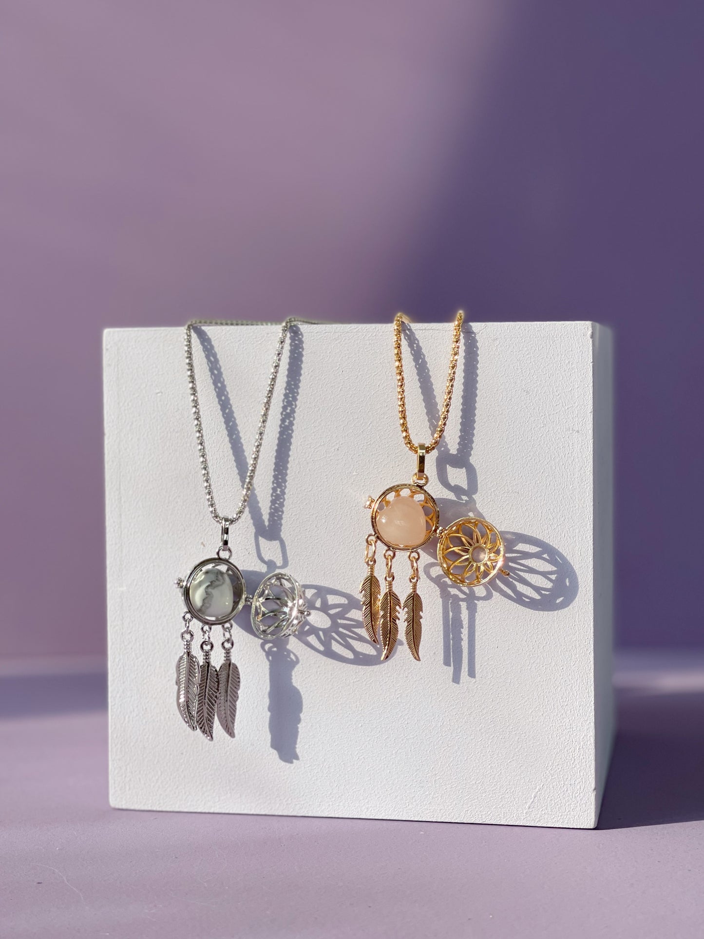 Dreamcatcher Locket Bag Charm and Necklace