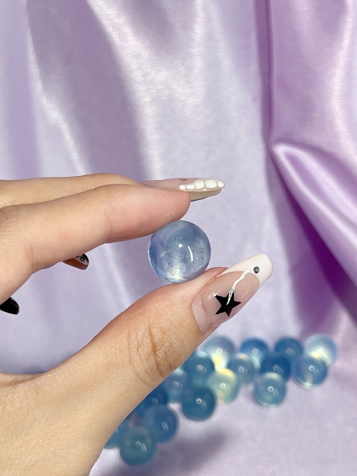 High Quality Aquamarine Sphere (14-15mm)
