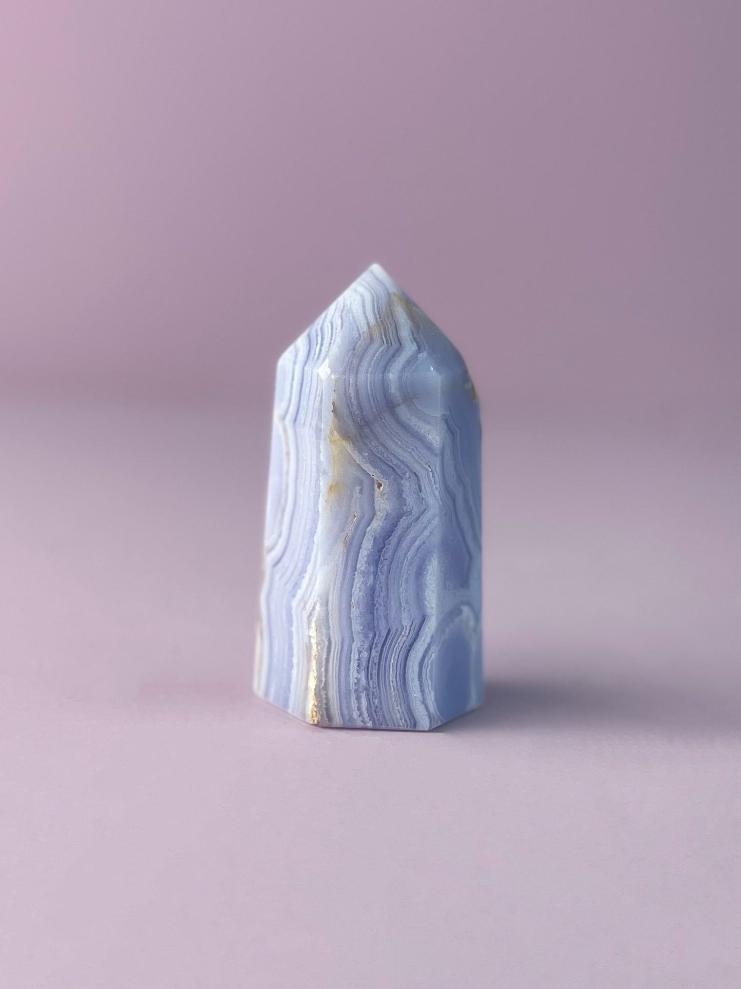 Blue Lace Agate Tower 77LA