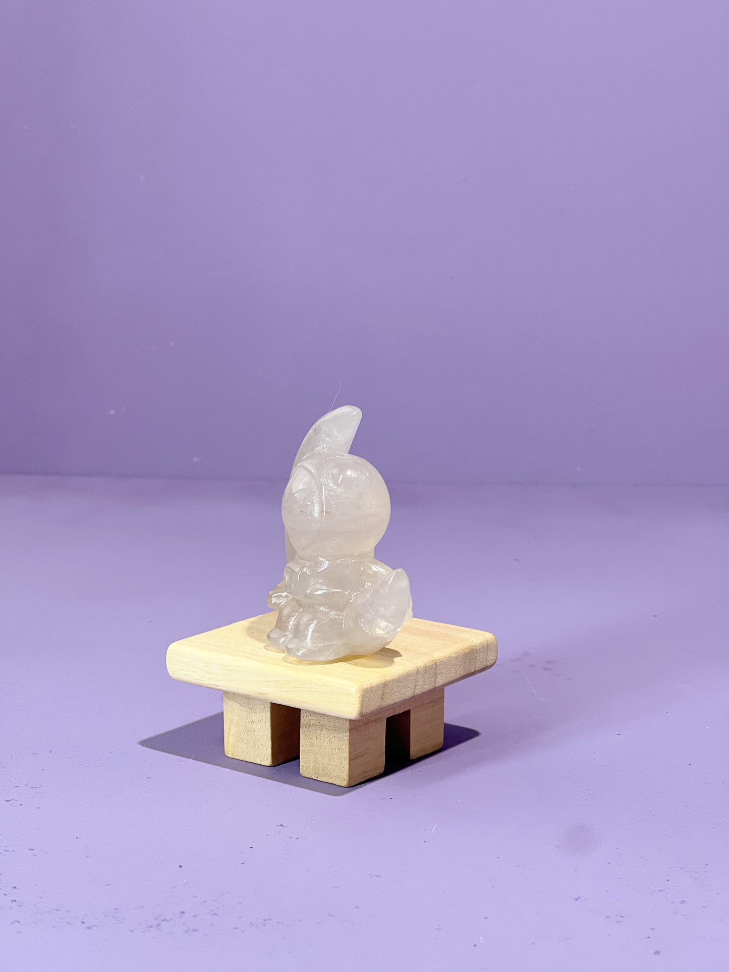 Blue Rose Quartz Clover Bear-stronaut
