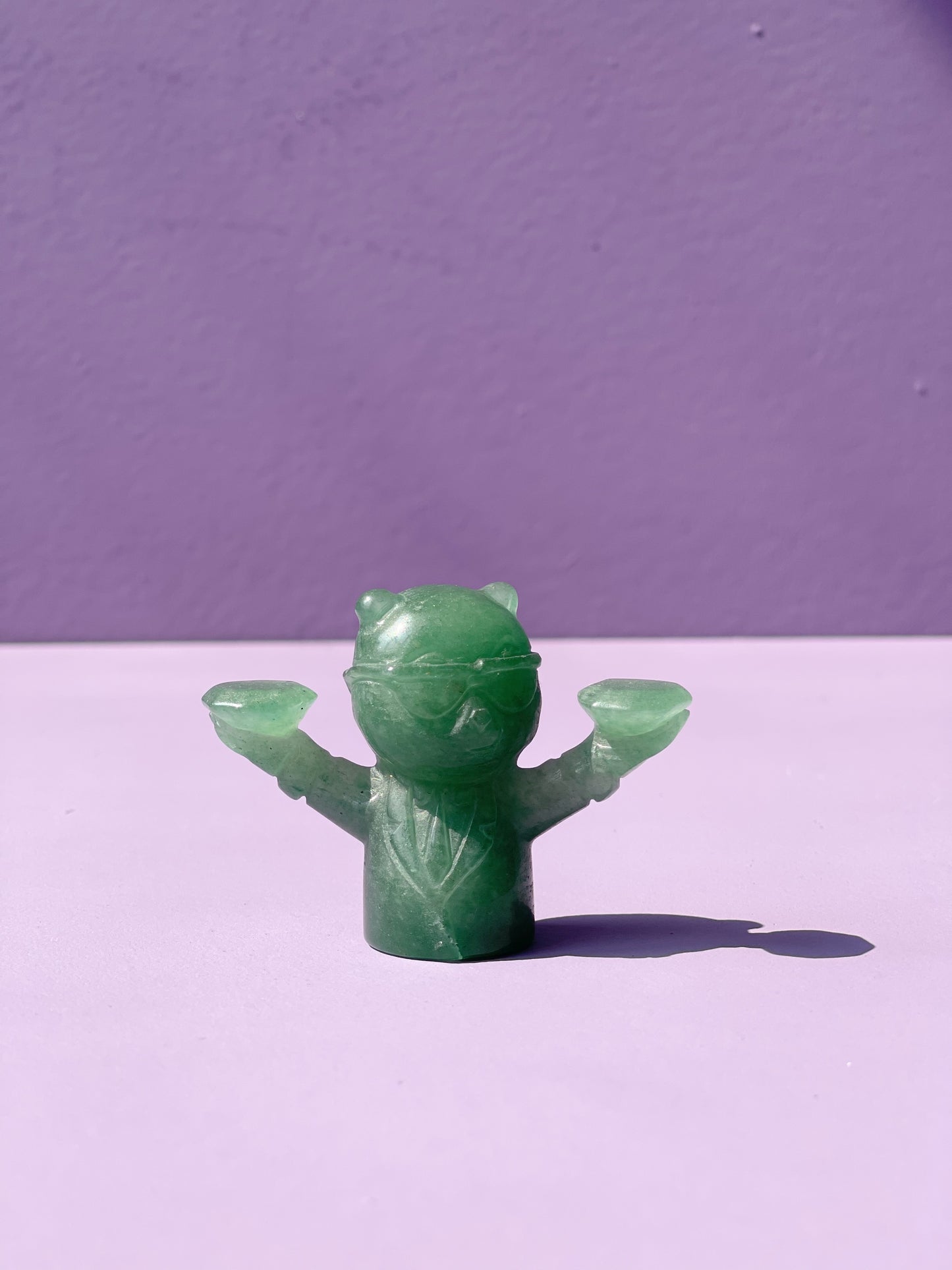 Green Aventurine Diamond Hands Meme