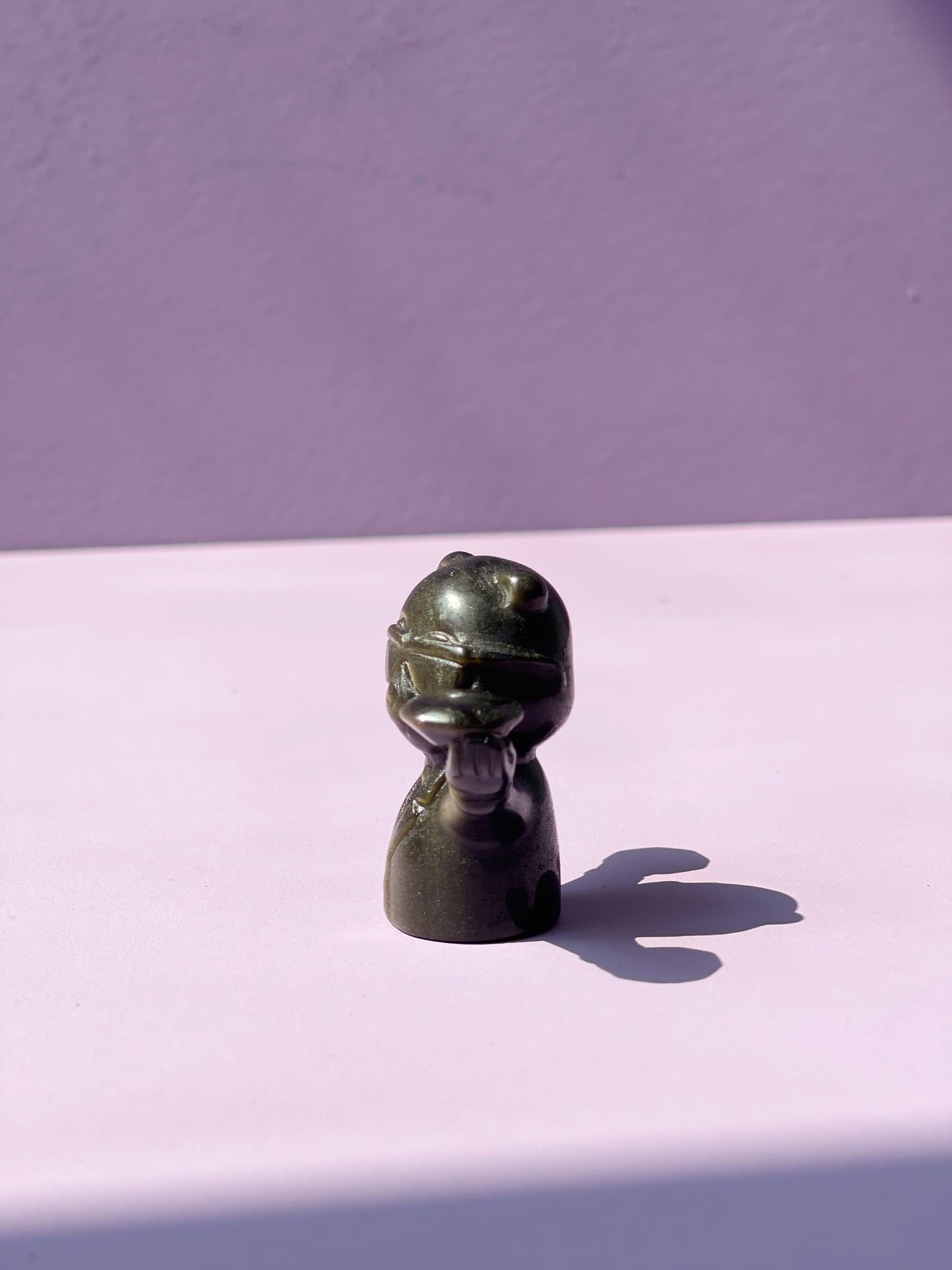 Gold Sheen Obsidian Diamond Hands Meme