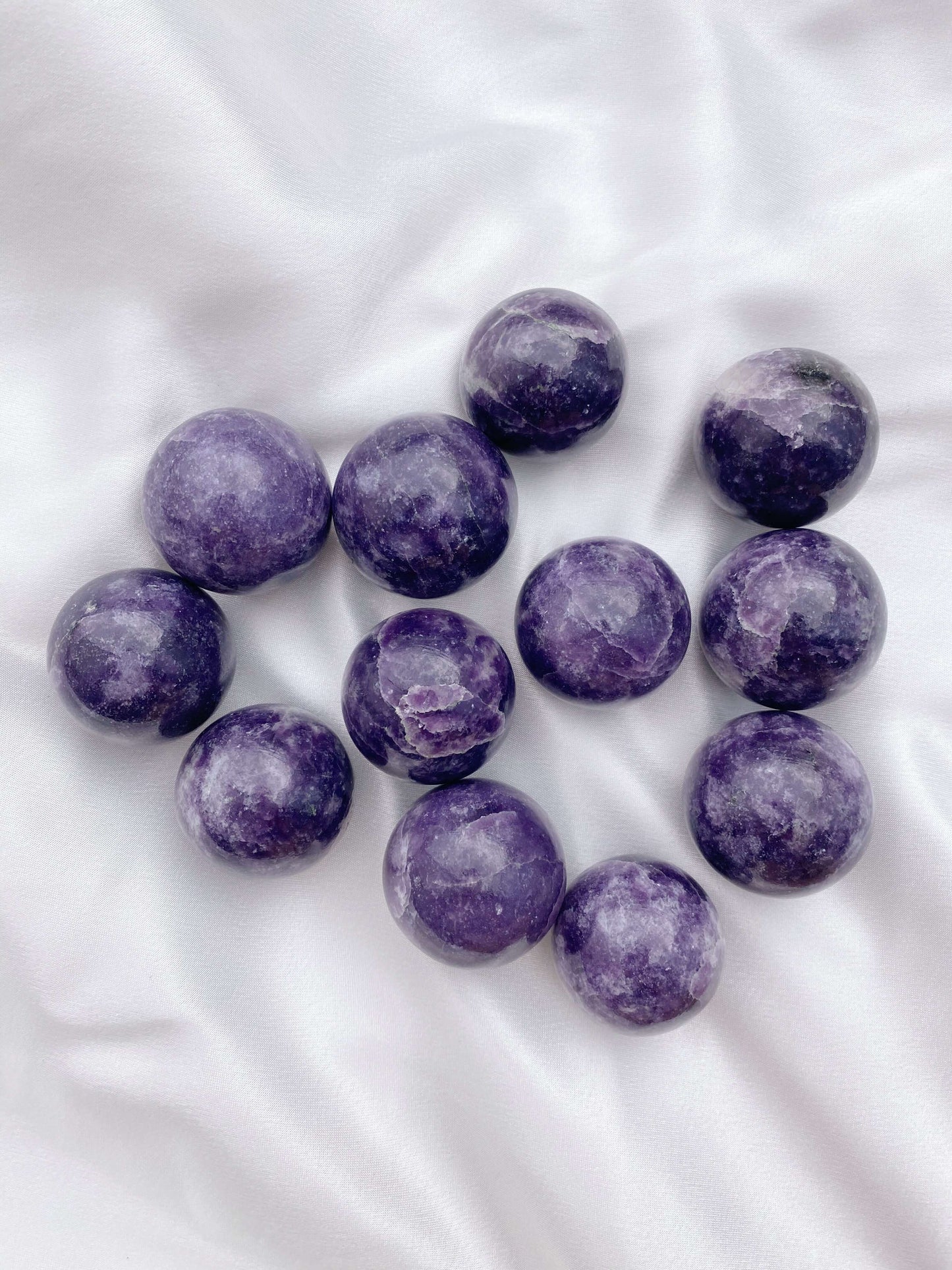 Lepidolite Small Sphere - Caring Crystals