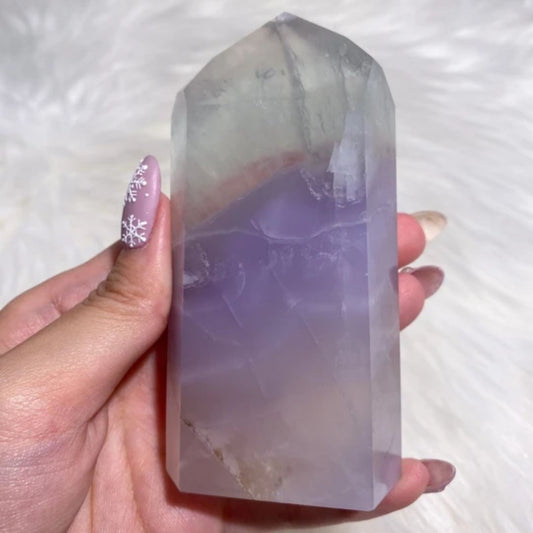 lavender fluorite healing crystals