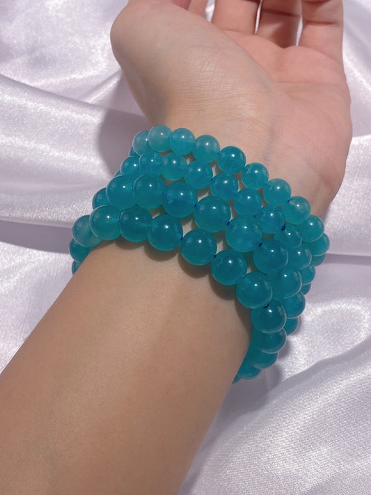 High Quality Icy Amazonite Bracelet
