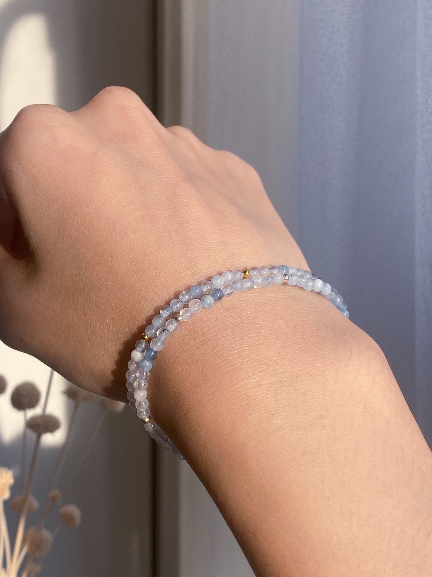 Care Band Aquamarine Bracelet