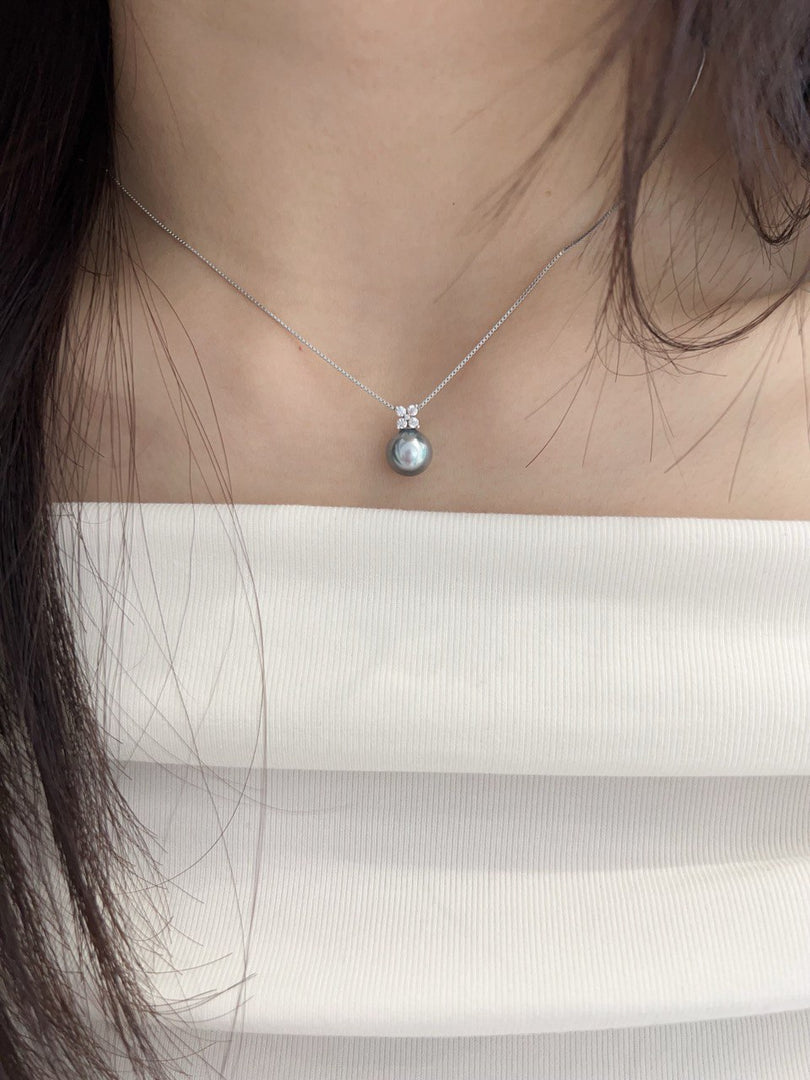 [18K Pendant] Clover Top