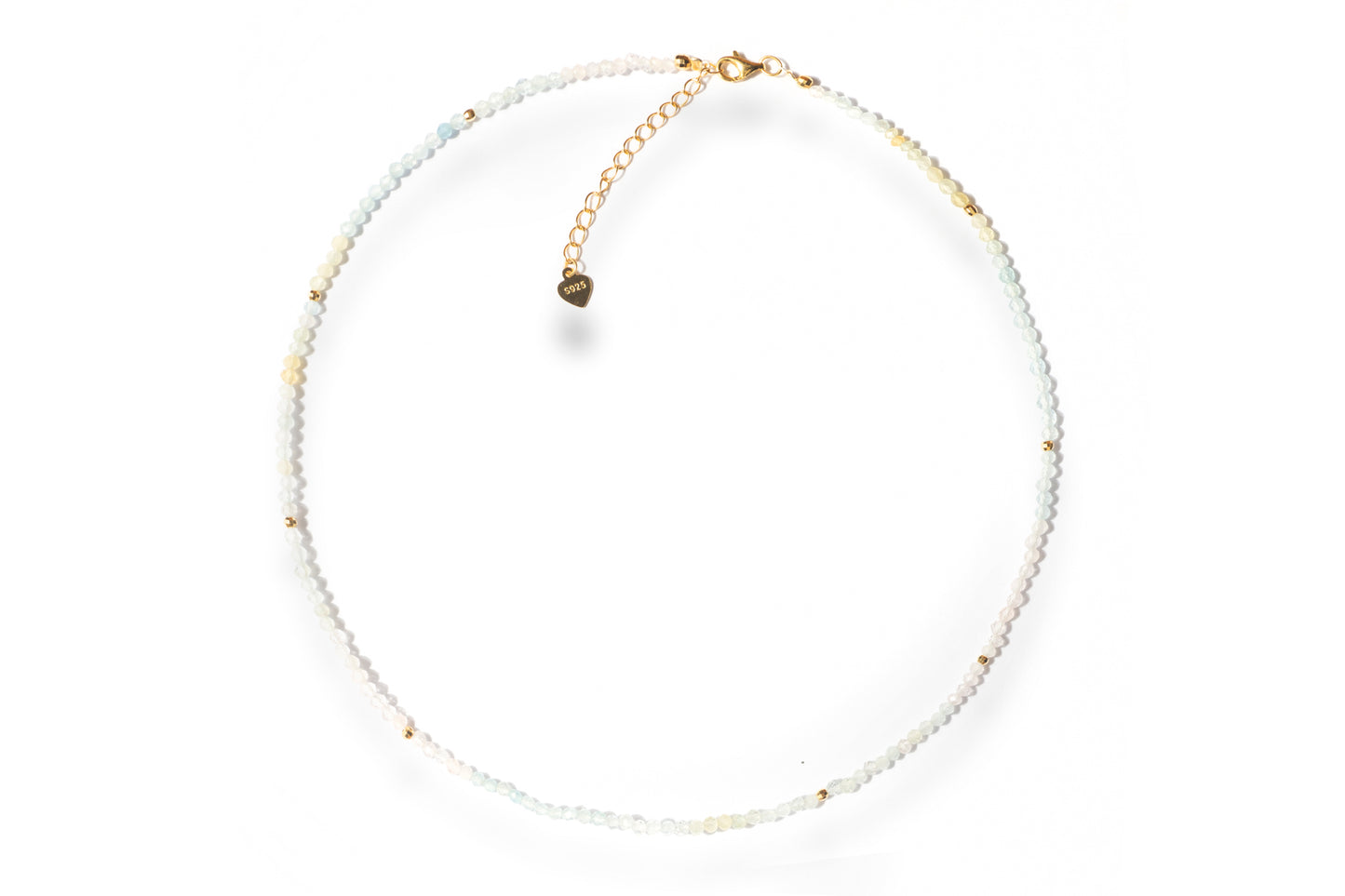 Care Band Morganite Faceted Necklace