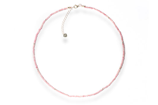 Care Band Pink Tourmaline Faceted Necklace