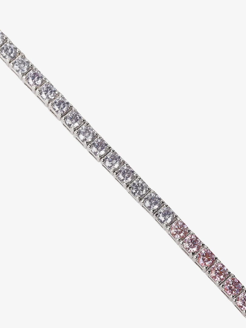 Pastel Moissanite Tennis Bracelet 0.10CT [Made to Order]