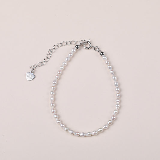 Care Band Freshwater Rice Pearl Bracelet