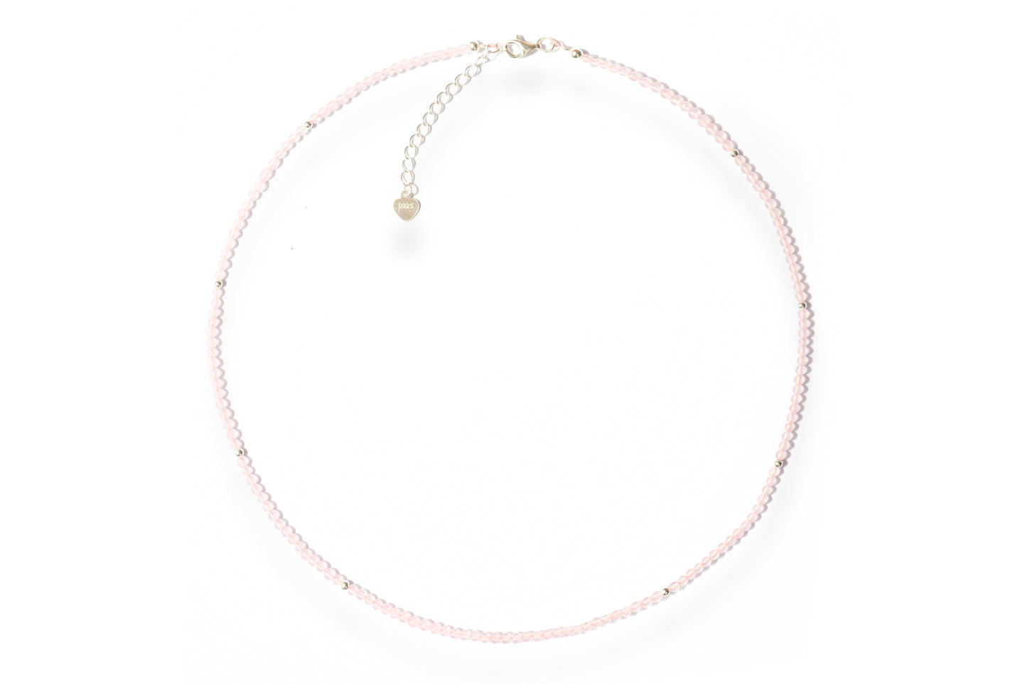 Care Band Rose Quartz Necklace