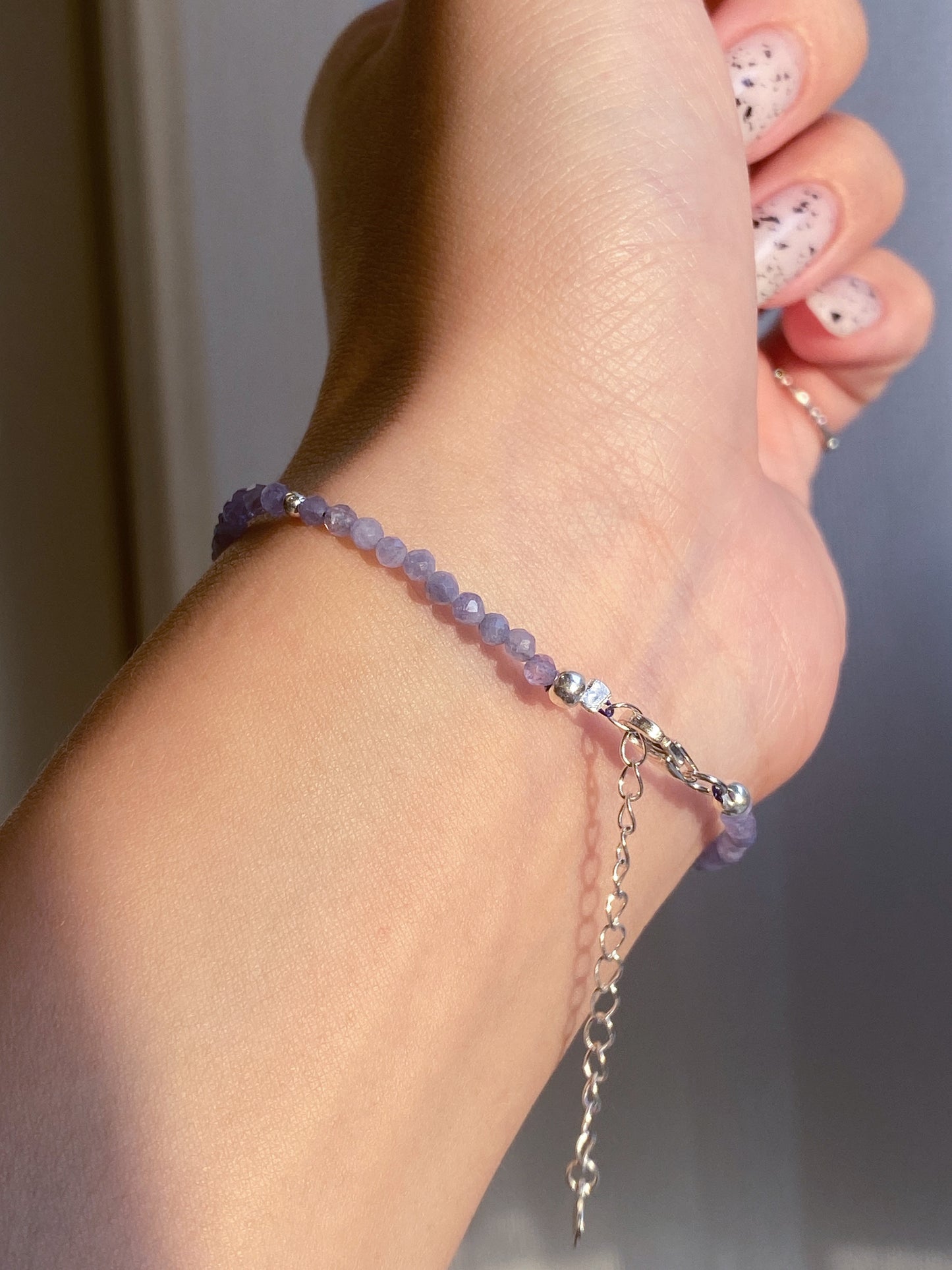 Care Band Tanzanite Faceted Bracelet
