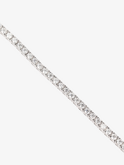 White Moissanite Tennis Bracelet 0.035CT [Made to Order]