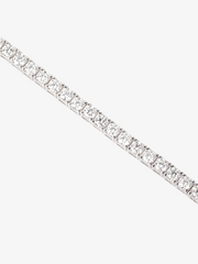 White Moissanite Tennis Bracelet 0.10CT [Made to Order]