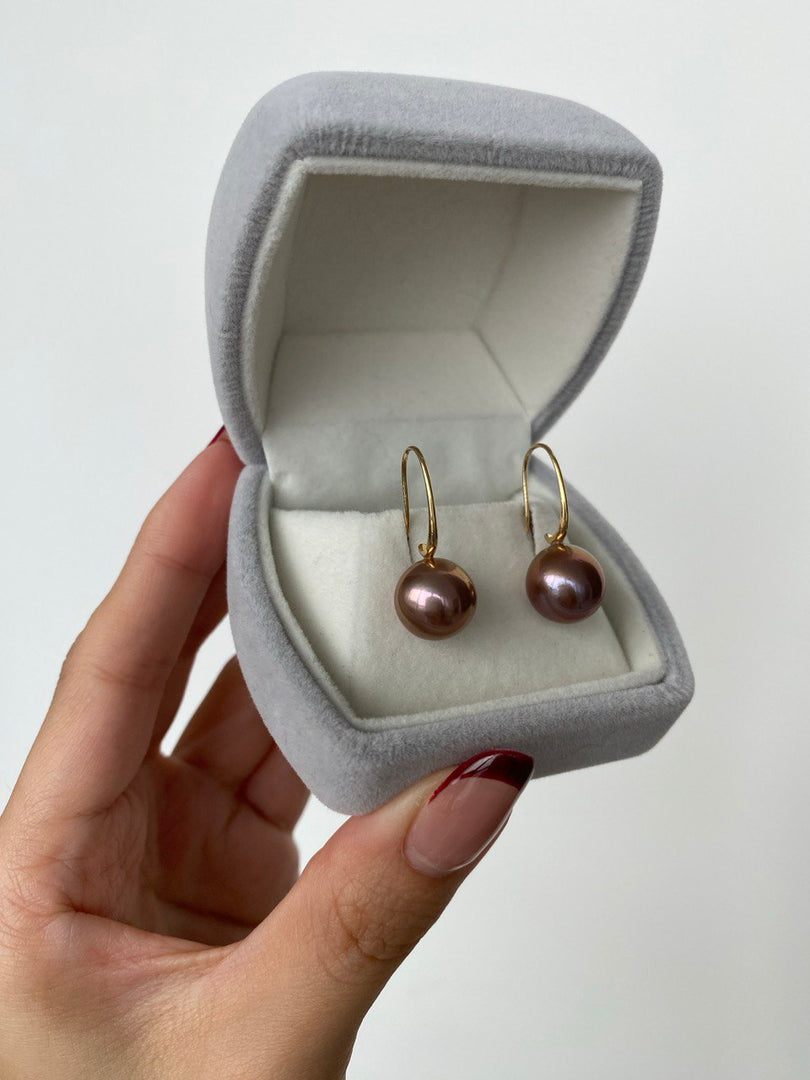[18K Earring] Long Hook