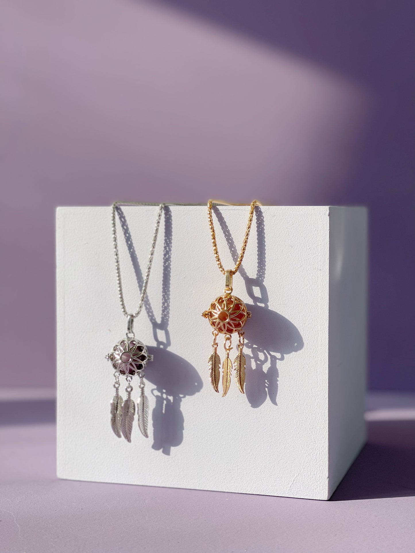 Dreamcatcher Locket Bag Charm and Necklace