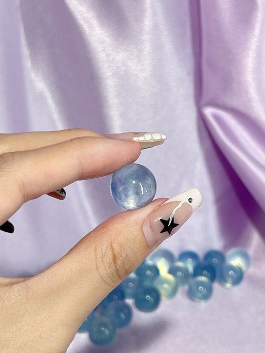 High Quality Aquamarine Sphere (14-15mm)