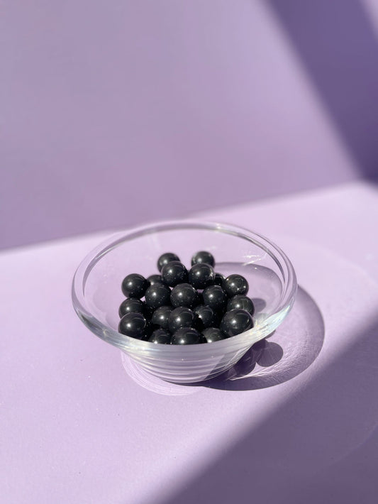 Black Obsidian Mini Sphere (14-15mm)