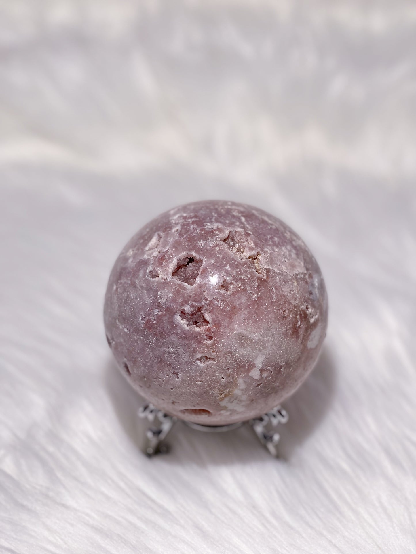 Pink Amethyst Sphere 388PA