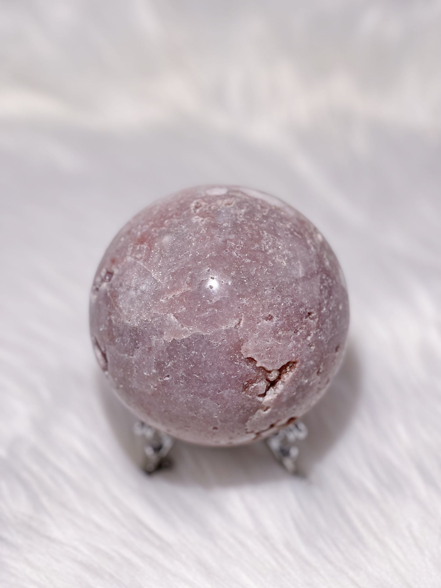 Pink Amethyst Sphere 388PA