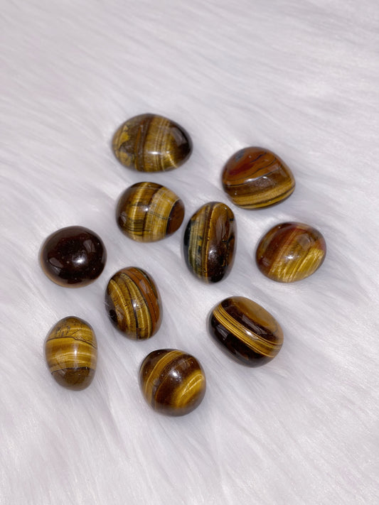 Tiger Eye Tumbled Stone