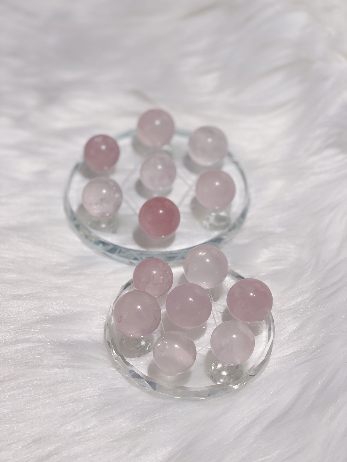 Hexagram Star Glass Sphere Stand