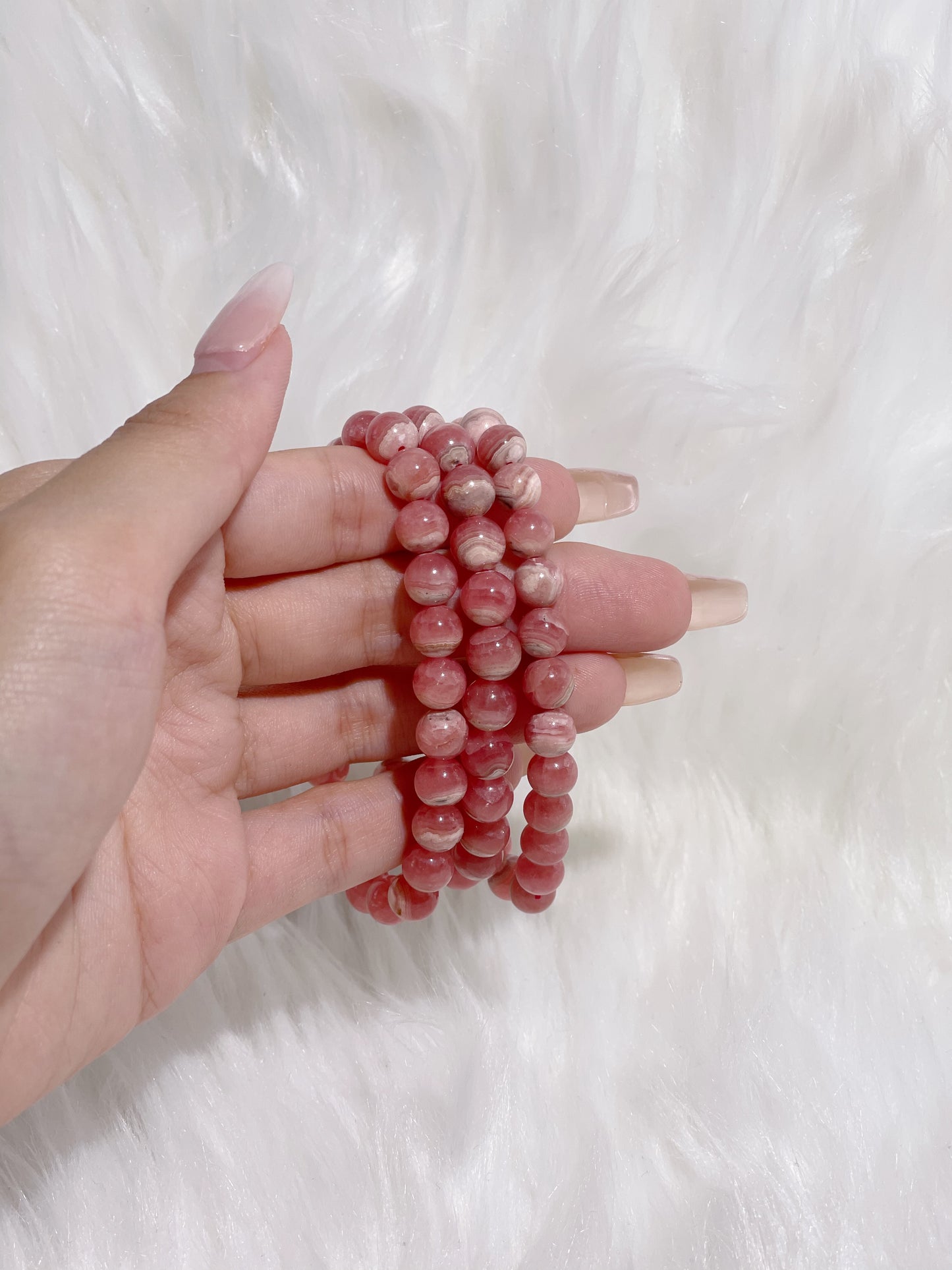 High Quality Rhodochrosite Bracelet (Rare)