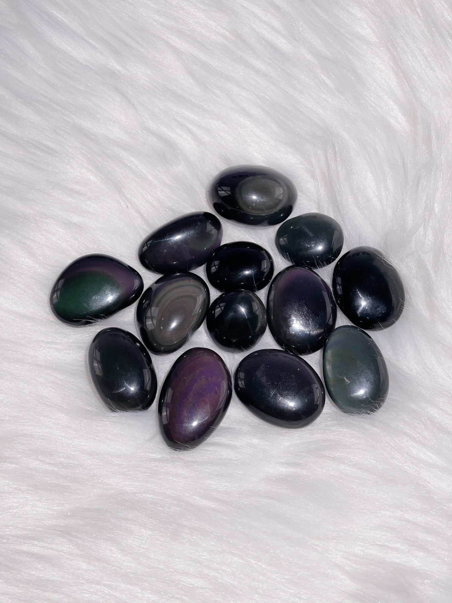 Rainbow Obsidian Tumbled Stone
