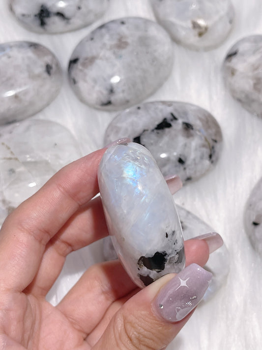 Rainbow Moonstone Palmstones